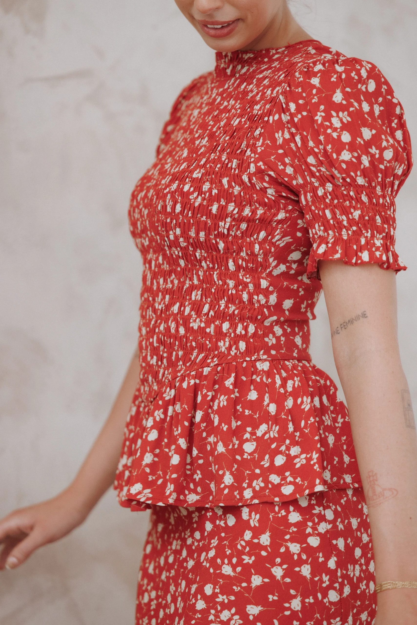 Zoella Peplum Top